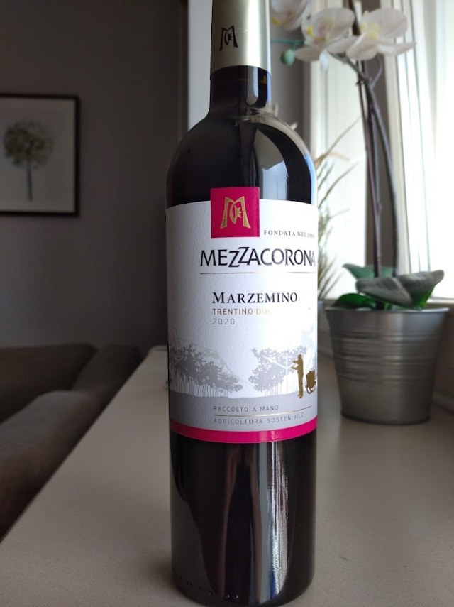 Mezzacorona Marzemino DOC 2020 Winne Trentino – okolice